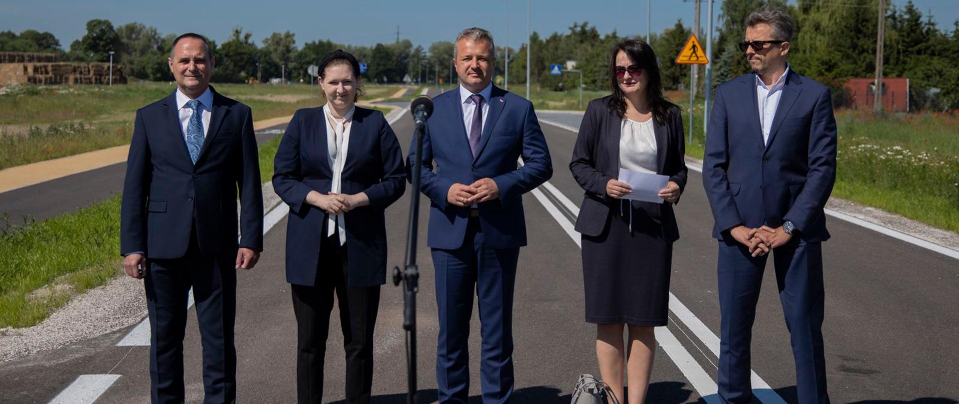 Otwarcie ulicy Polskiej Strefy Inwestycji w Grudziądzu