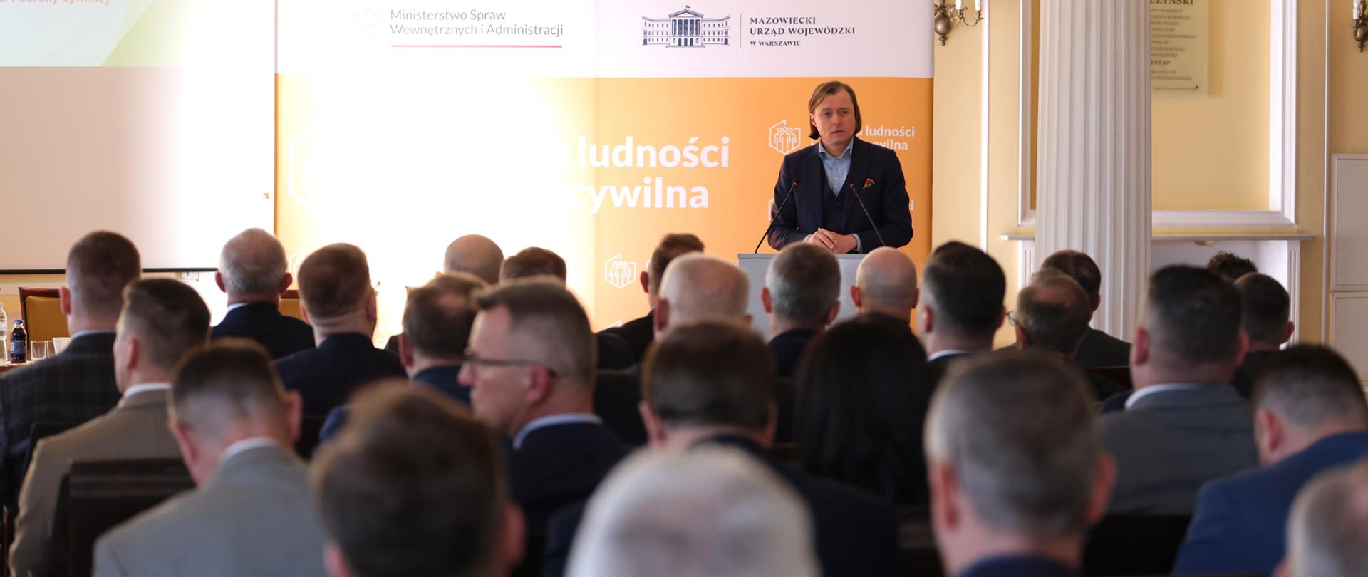 Program Ochrony Ludności i Obrony Cywilnej – spotkanie ze starostami