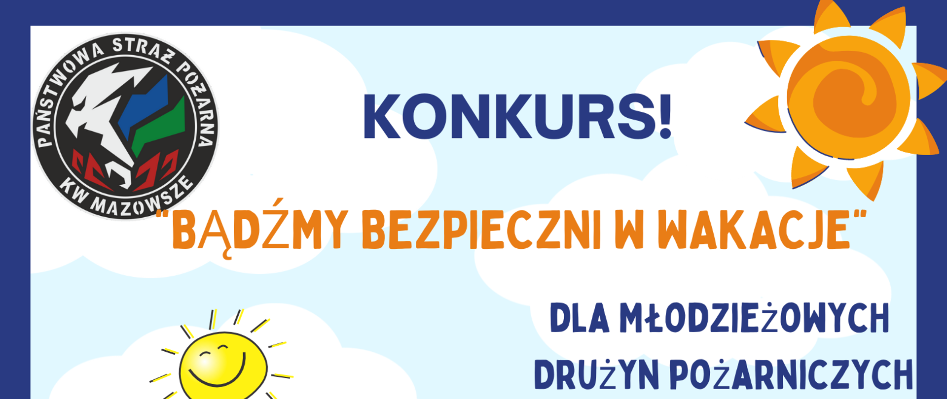 Konkurs Bądźmy bezpieczni w wakacje