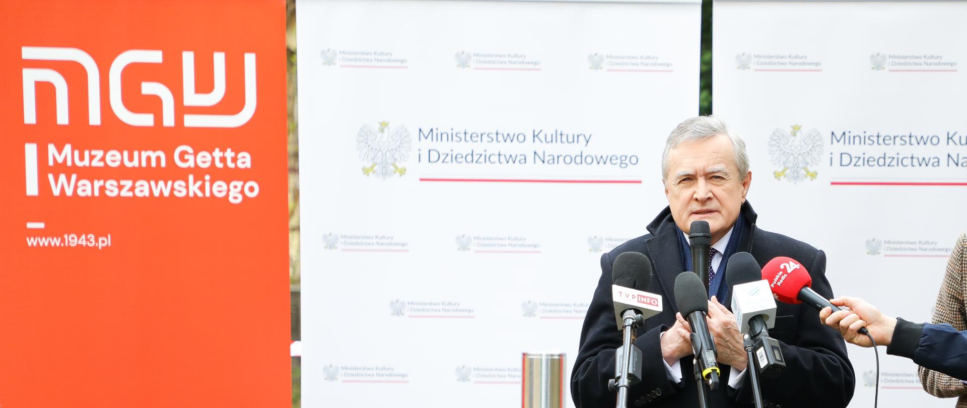 Kapsuła czasu symbolem budowy Muzeum Getta Warszawskiego, fot. Danuta Matloch 