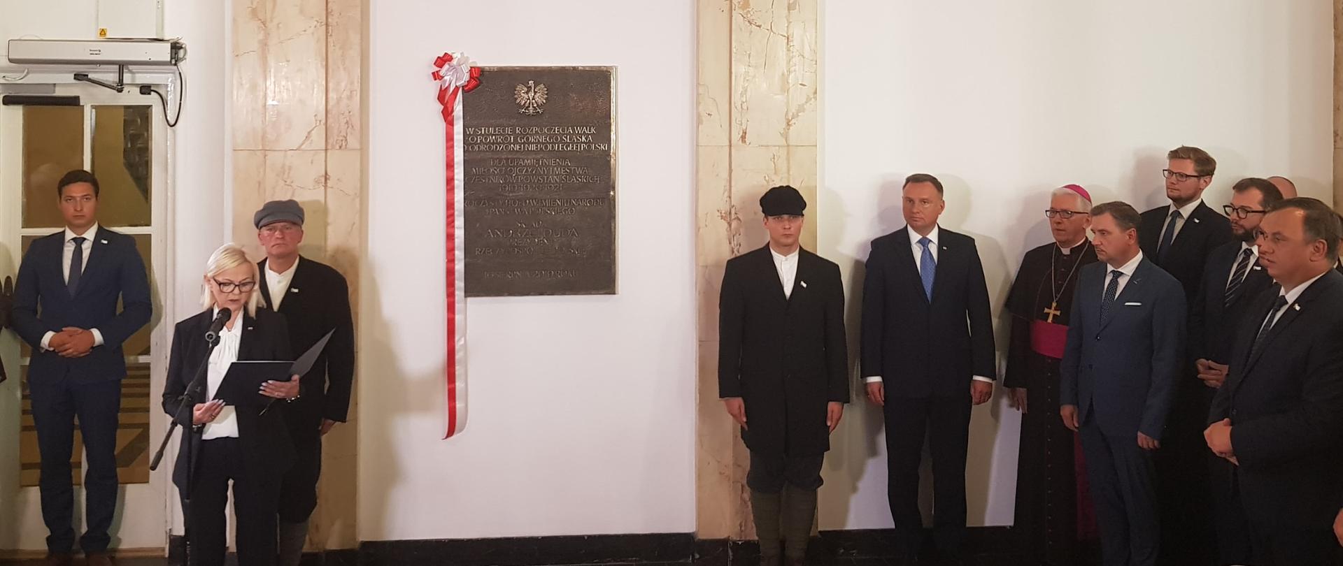 Minister Bożena Borys-Szopa na posiedzeniu Sejmiku Śląskiego