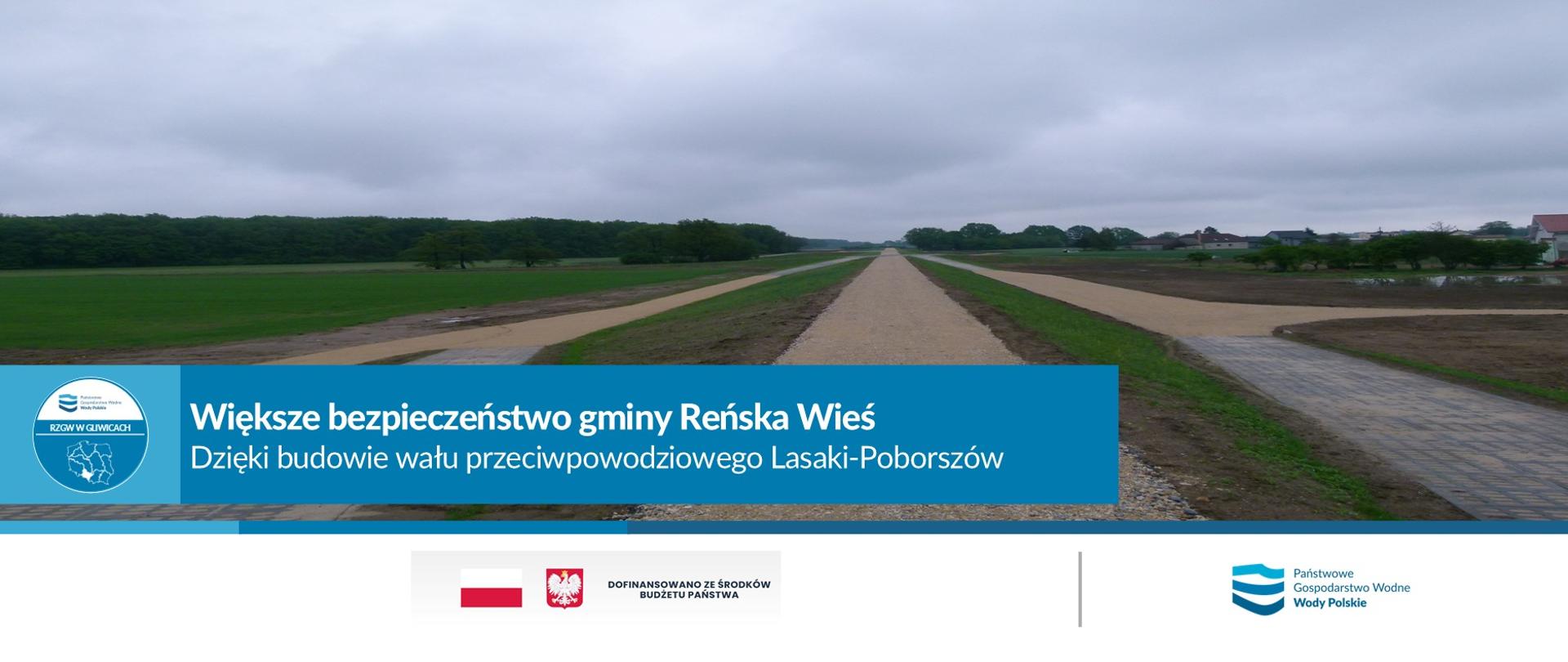 Budowa wału Lasaki-Poborszów