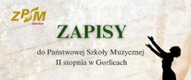 Plakat zapisy II stopień 
