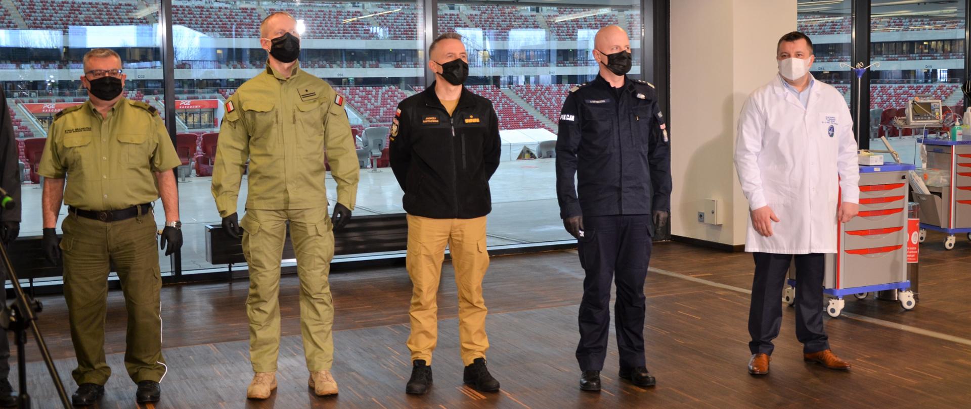 Rozpoczął się proces szczepień przeciw COVID-19 dla funkcjonariuszy służb mundurowych