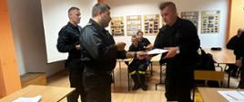 Zakończenie szkolenia kierowcy-konserwatora sprzętu ratowniczego OSP