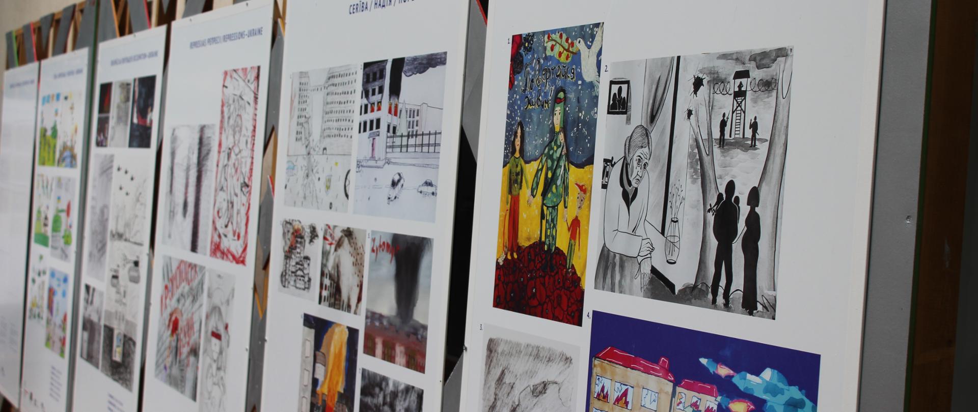 Wystawa „Mamo, ja nie chcę wojny!” w Limbaži