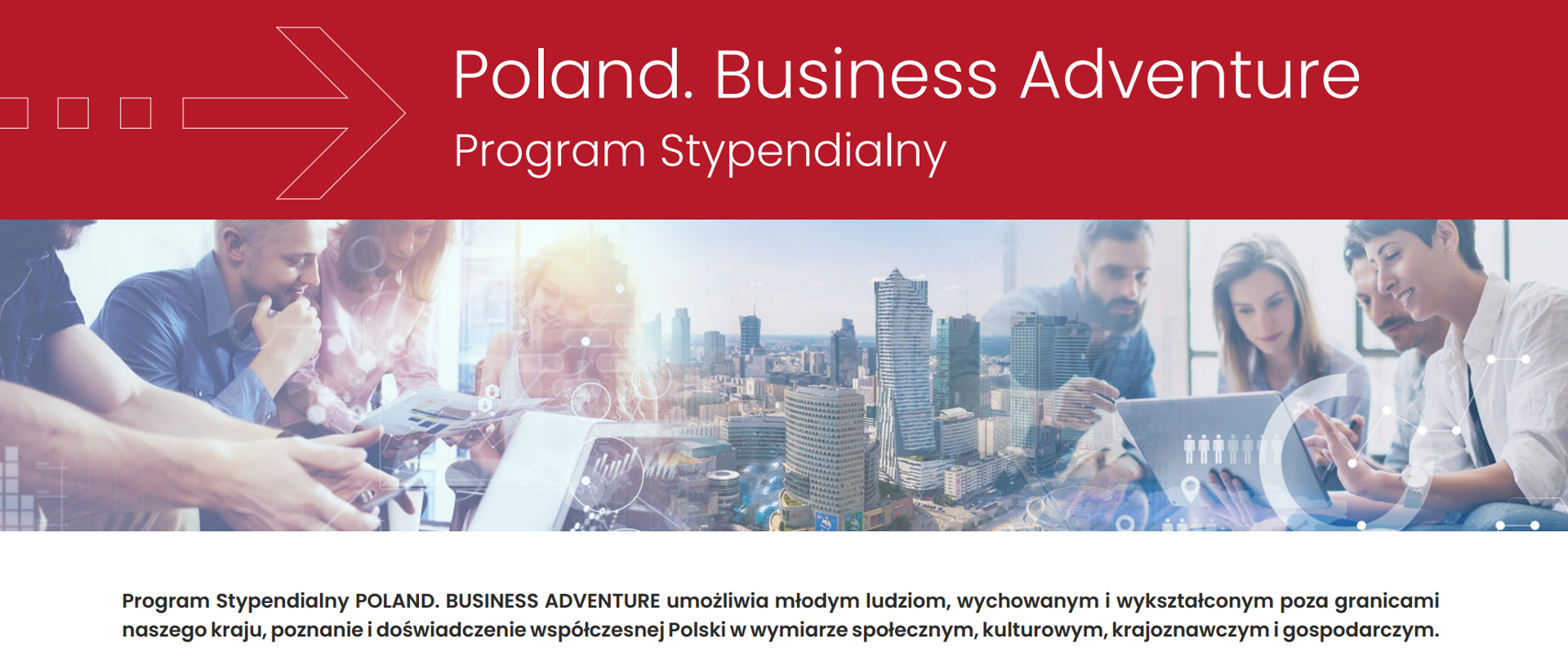ulotka poland business adventure program stypendialny