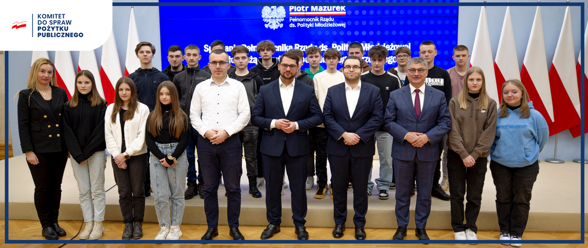 Spotkanie Ministra Piotra Mazurka z małopolską młodzieżą