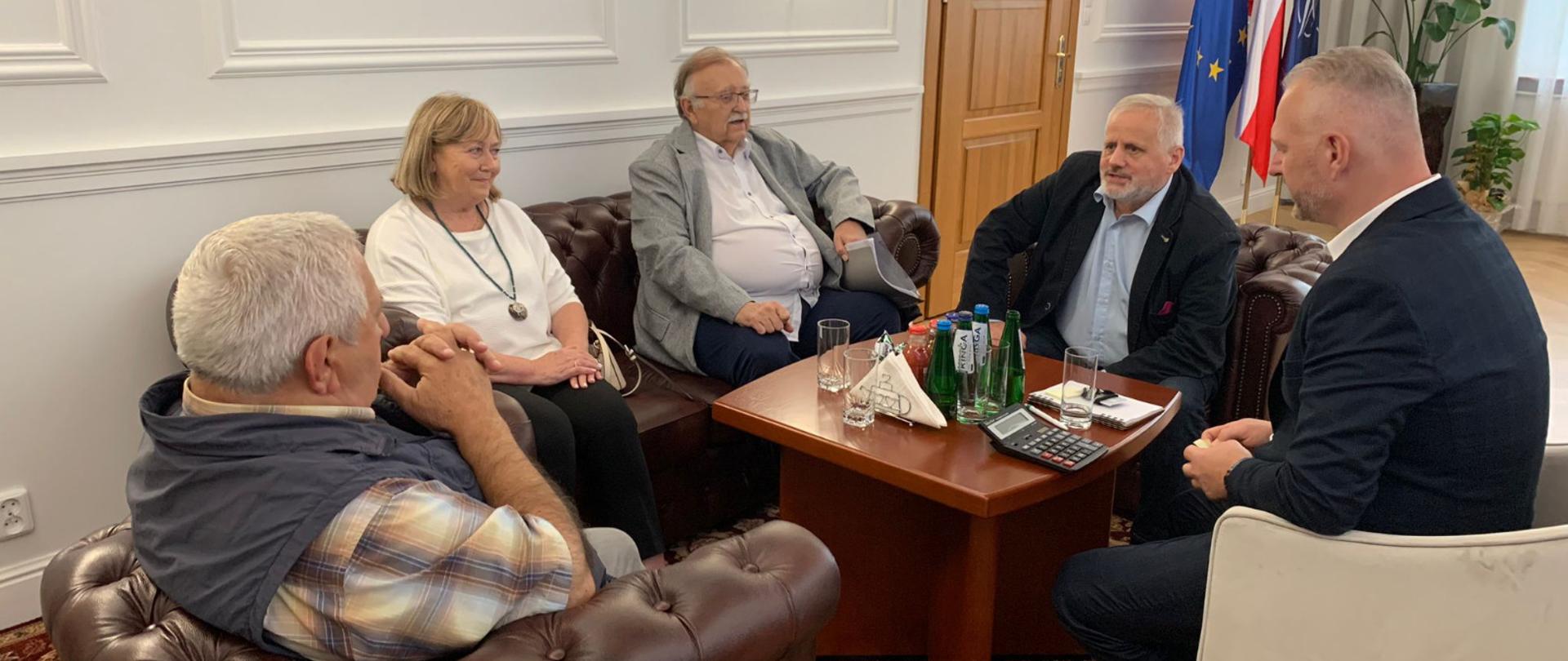 Spotkanie w sprawie Ośrodka Badawczo-Dydaktycznego Geriatrii w Olsztynie