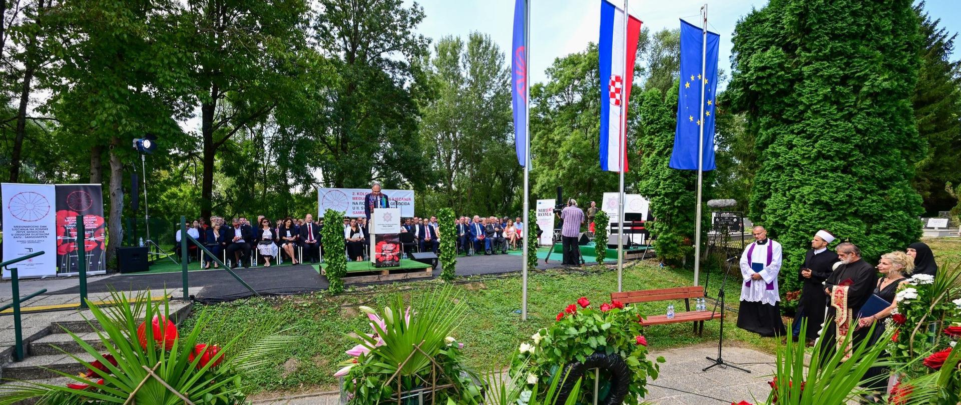 Počast romskim žrtvama ustaškog režima