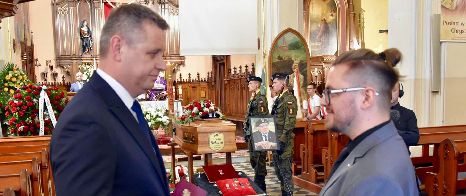 Uroczystość pogrzebowa kpt. Michała Babiucha