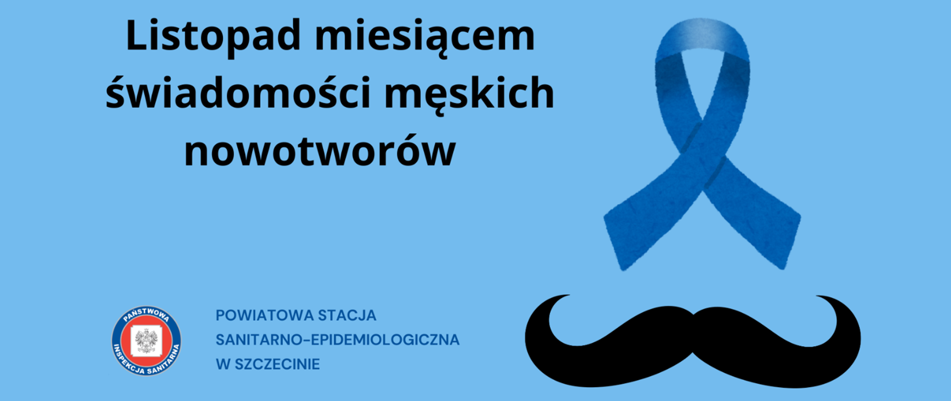 Baner Listopad miesiącem świadomości męskich nowotworów