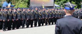 Uroczystość w Łukowej woj. Lubelskie – Strażacy KP PSP Pińczów wśród uhonorowanych za walkę z pożarem Puszczy Solskiej.