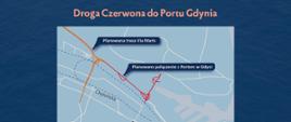 Droga Czerwona do Portu Gdynia - grafika