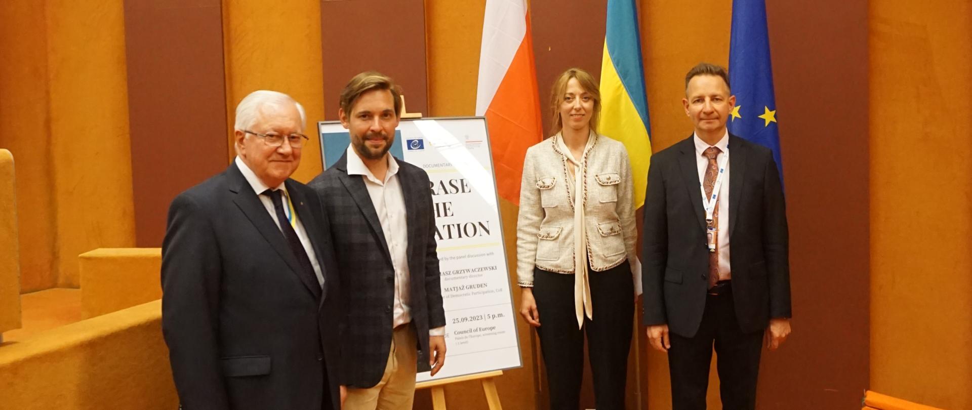 Pokaz filmu "Erase the Nation".