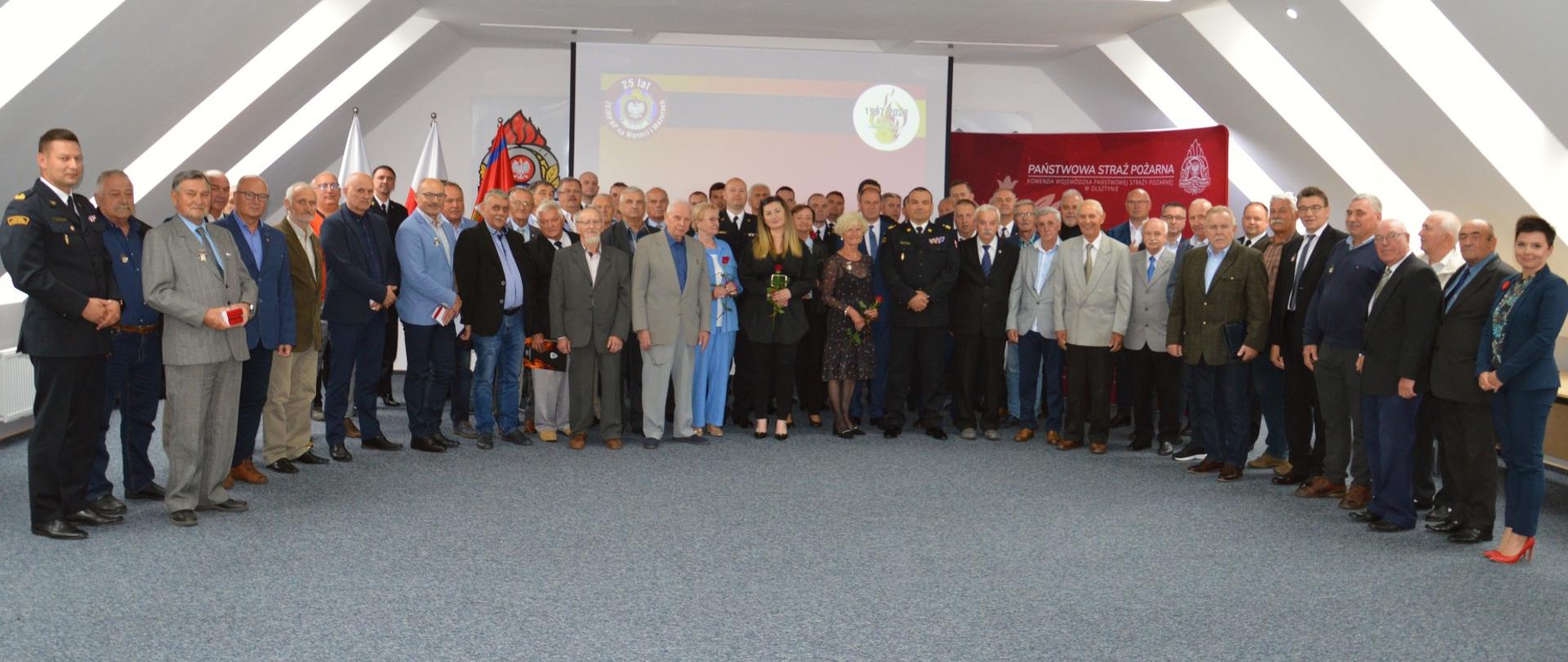 25. lecie działalności Związku Emerytów i Rencistów Pożarnictwa RP w Olsztynie