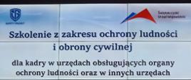 Szkolenie z zakresu ochrony ludności i obrony cywilnej w Świętokrzyskim Urzędzie Wojewódzkim