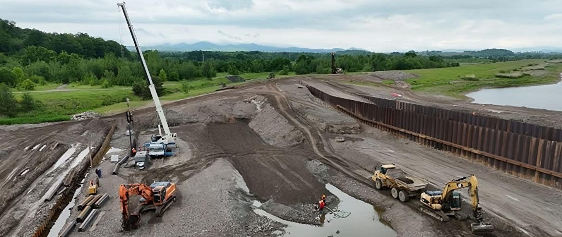 Likwidacja szkód po powodzi w zlewni Nysy Kłodzkiej
