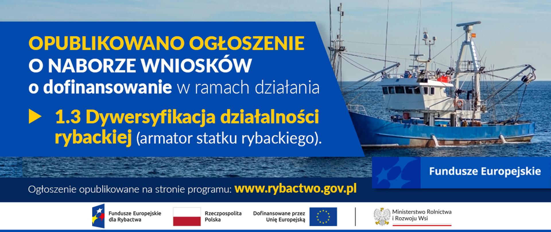 FR - Dywersyfikacja działalności rybackiej