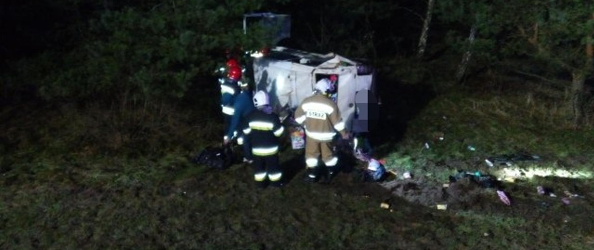 Wypadek drogowy- DK 6 Pękanino 