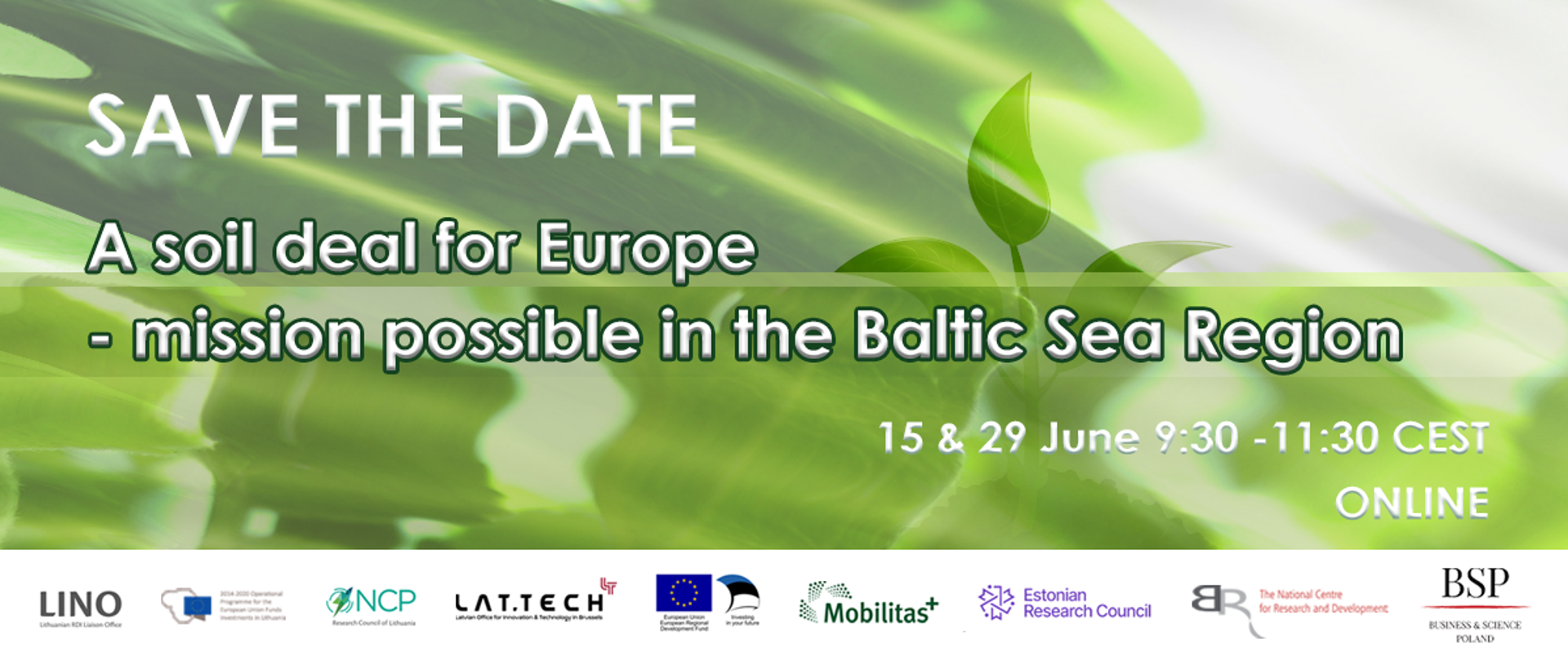 A soil deal for Europe - mission possible in the Baltic Sea Region