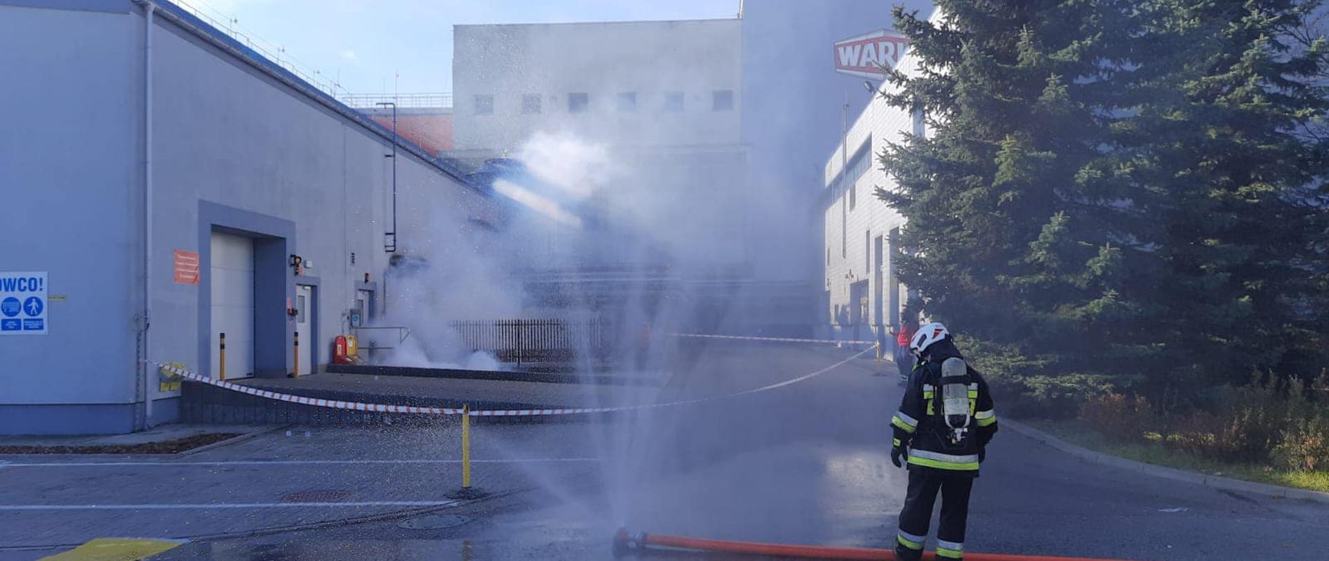 Ćwiczenia doskonalące strażaków „Warka 2022”