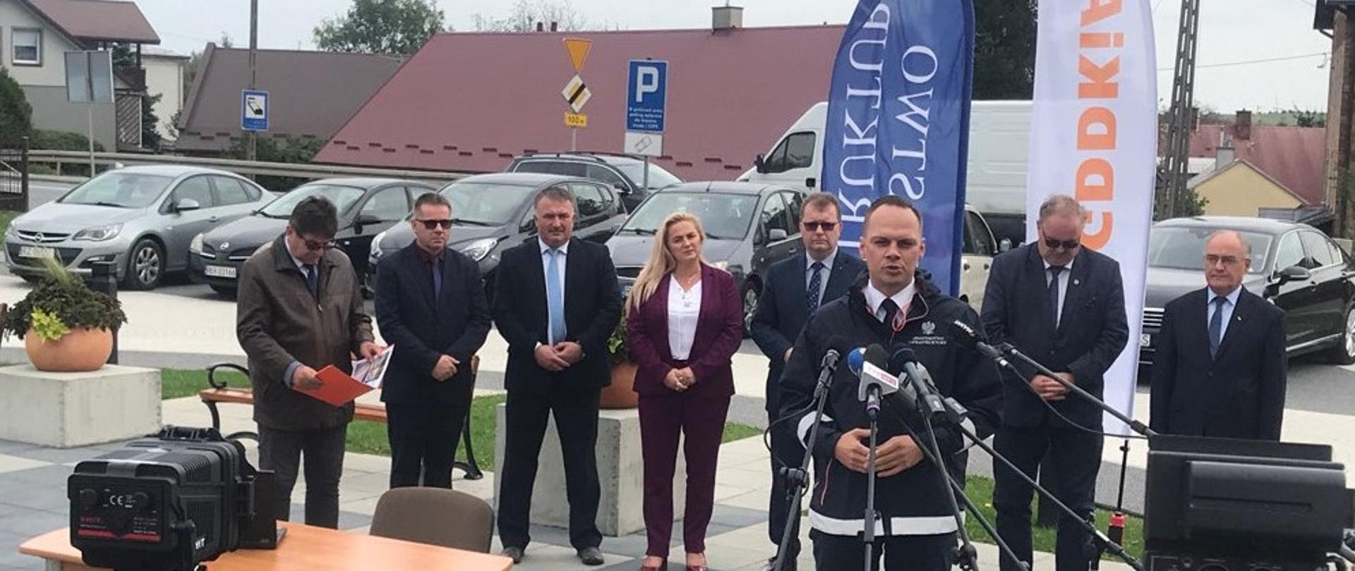 Wiceminister infrastruktury Rafał Weber uczestniczył w ogłoszeniu przez GDDKiA przetargu na wykonanie dokumentacji projektowej obwodnicy Miejsca Piastowego w ciągu drogi krajowej nr 28