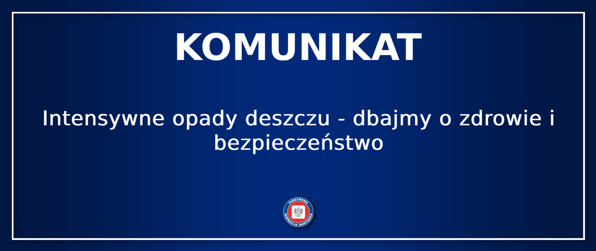 Komunikat - Grafika ilustracyjna