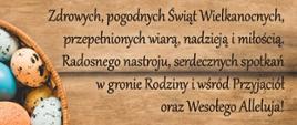 Życzenia Wielkanocne Komendanta Powiatowego PSP w Piszu
