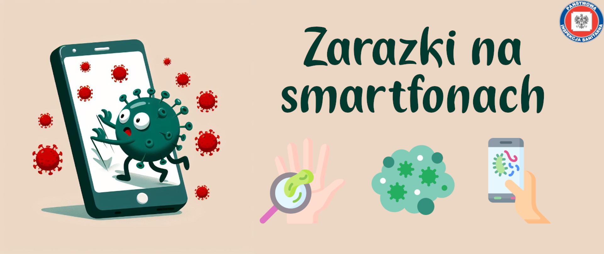 Zarazki na smartfonach