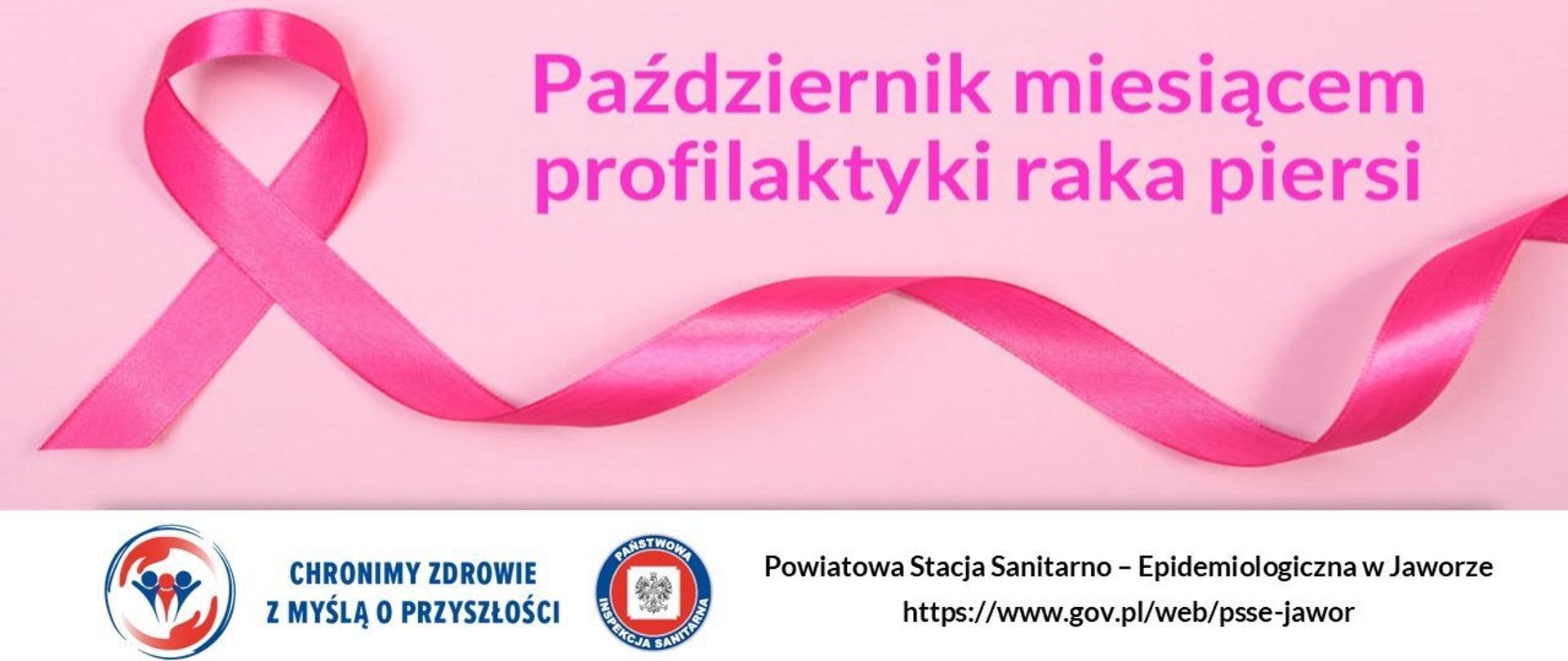 Październik miesiącem profilaktyki raka piersi