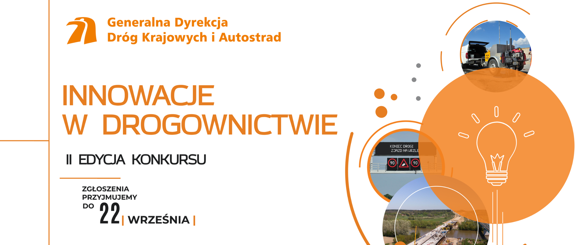 Plakat - Innowacje w drogownictwie 2022 r. (wrzesień)