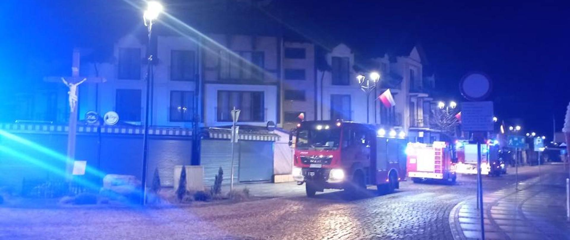 Jarosławiec gmina Postomino- pożar baru w Hotelu