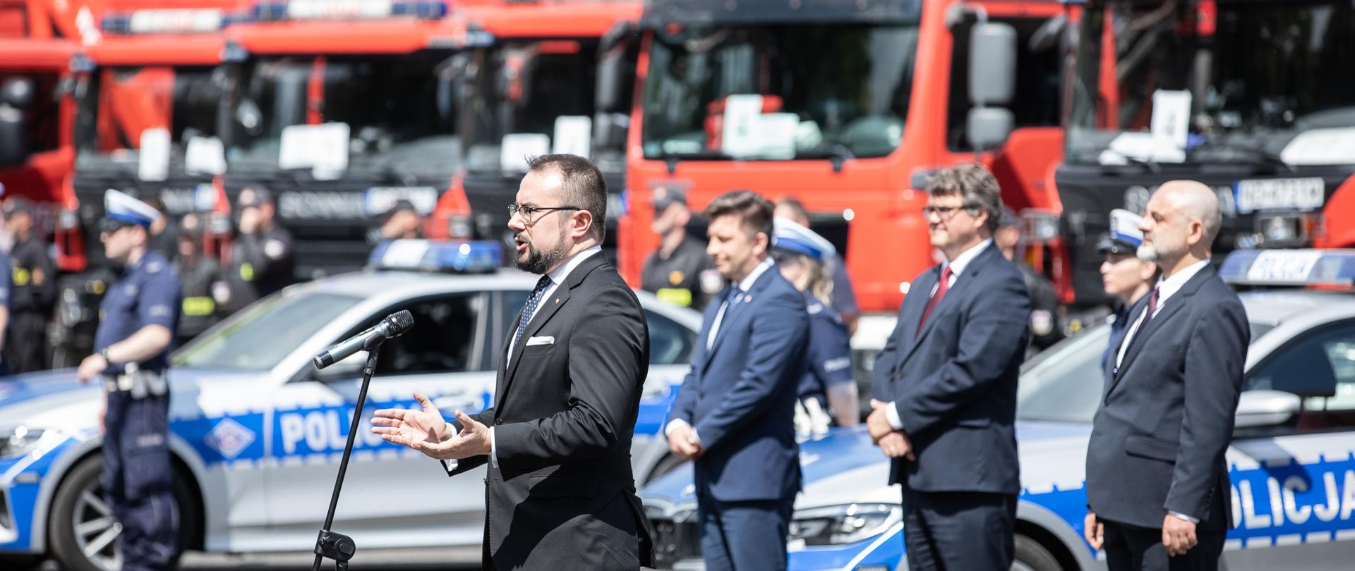 Minister Paweł Jabłoński, Minister Maciej Lang, Polska Pomoc dla Białorusi
