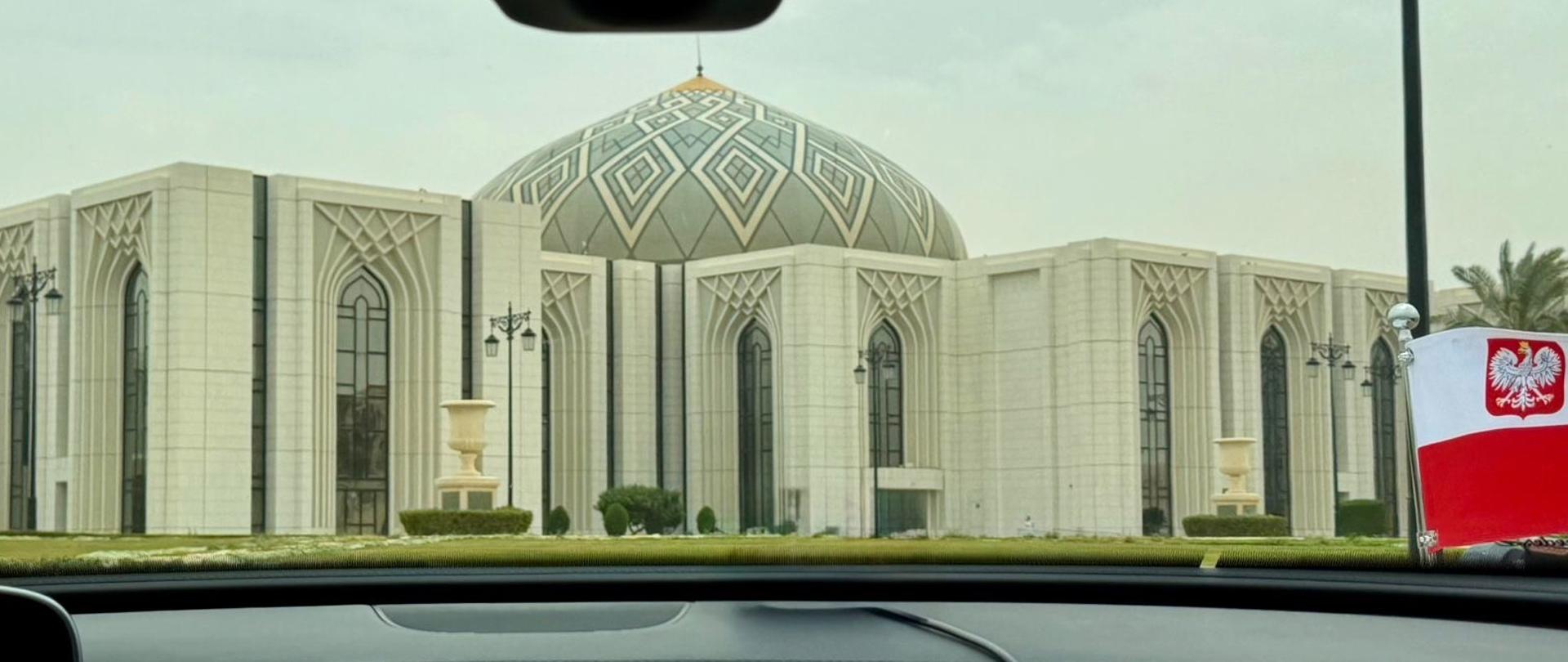 Arrival of the Ambassador of the Republic of Poland at the Shura Council in Riyadh.
