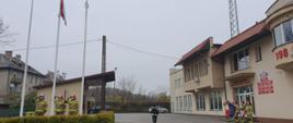 Uroczyste podniesienie flagi na maszt