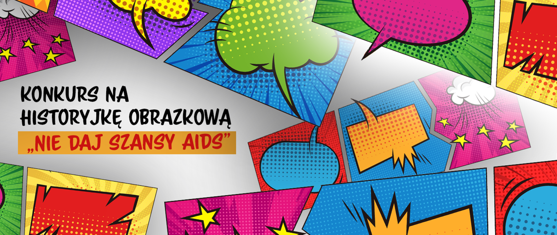Konkurs na historyjkę obrazkową &quot;NIE DAJ SZANSY AIDS&quot;
