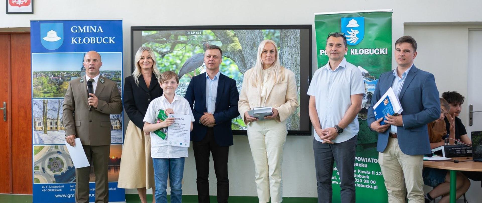 Wręczanie nagród w ramach 26. edycja Powiatowego Konkursu Ekologicznego w Kłobucku