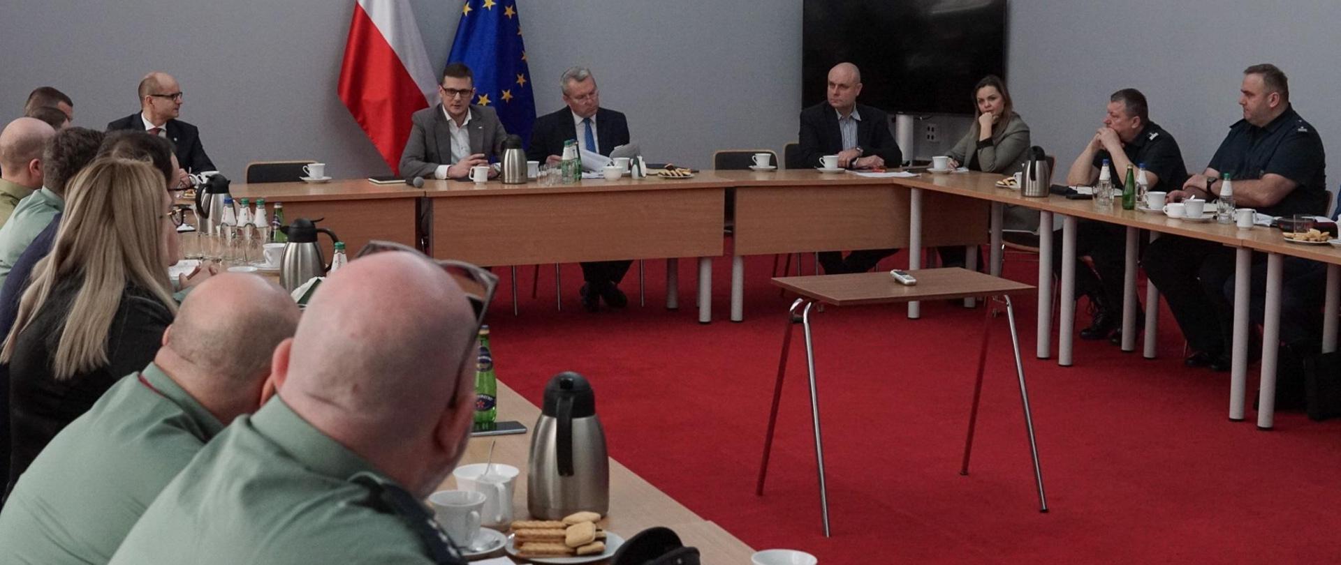 Posiedzenie Zespołu Zarządzania Kryzysowego 