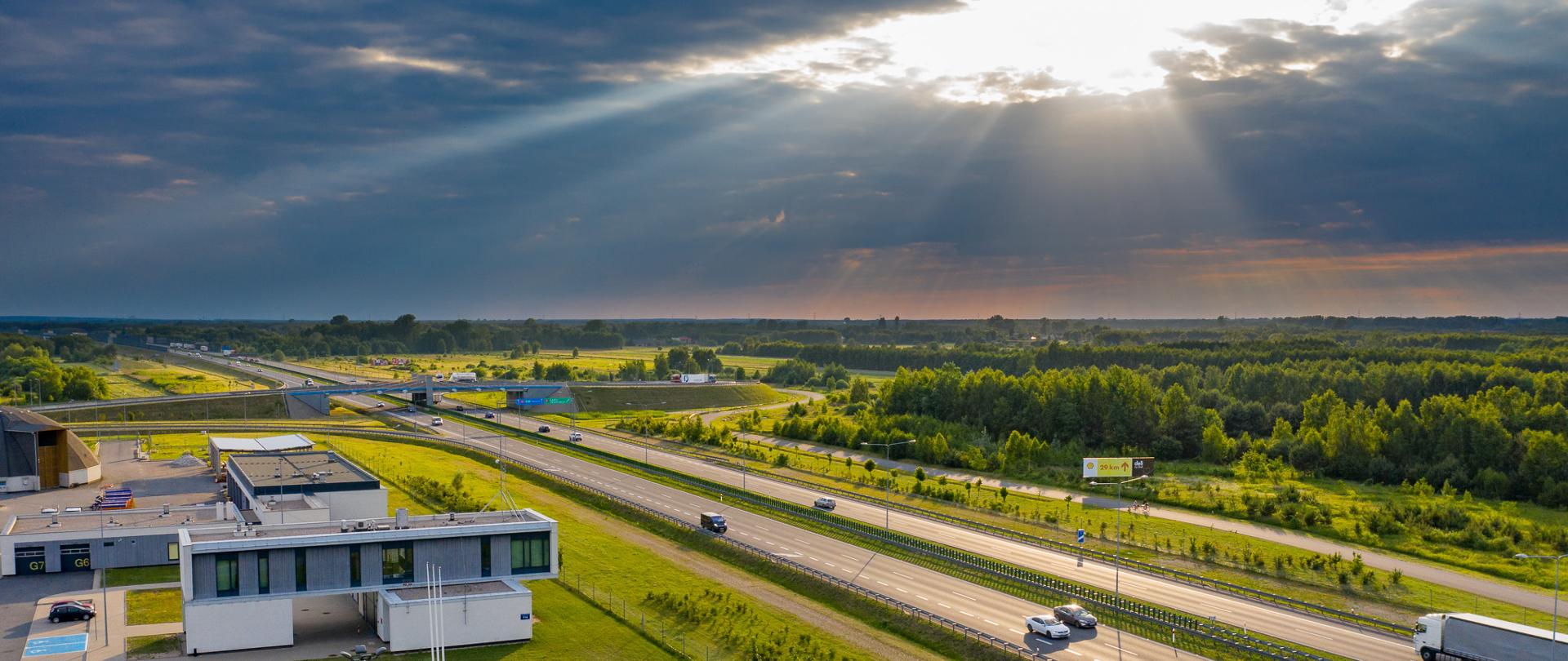 Autostrada A2 i Obwód Utrzymania Autostrady