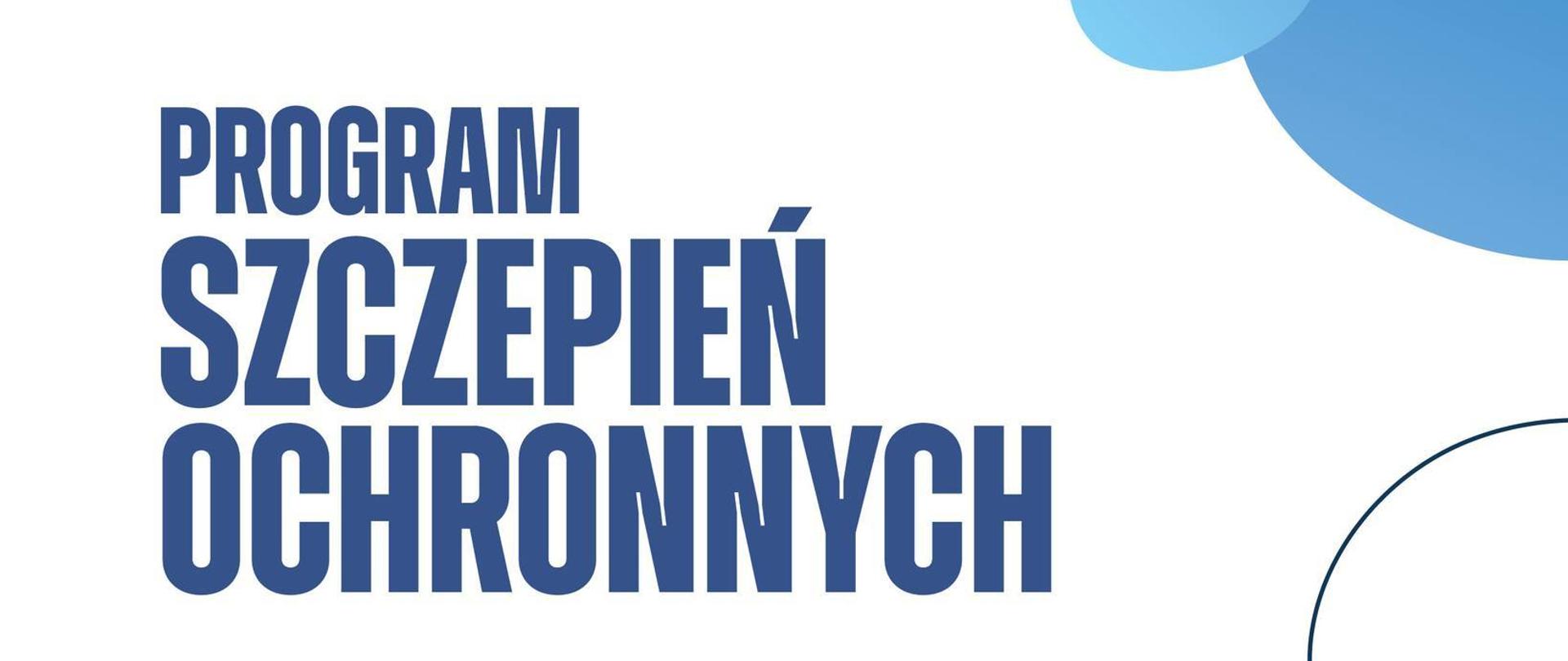 PROGRAM SZCZEPIEŃ OCHRONNYCH