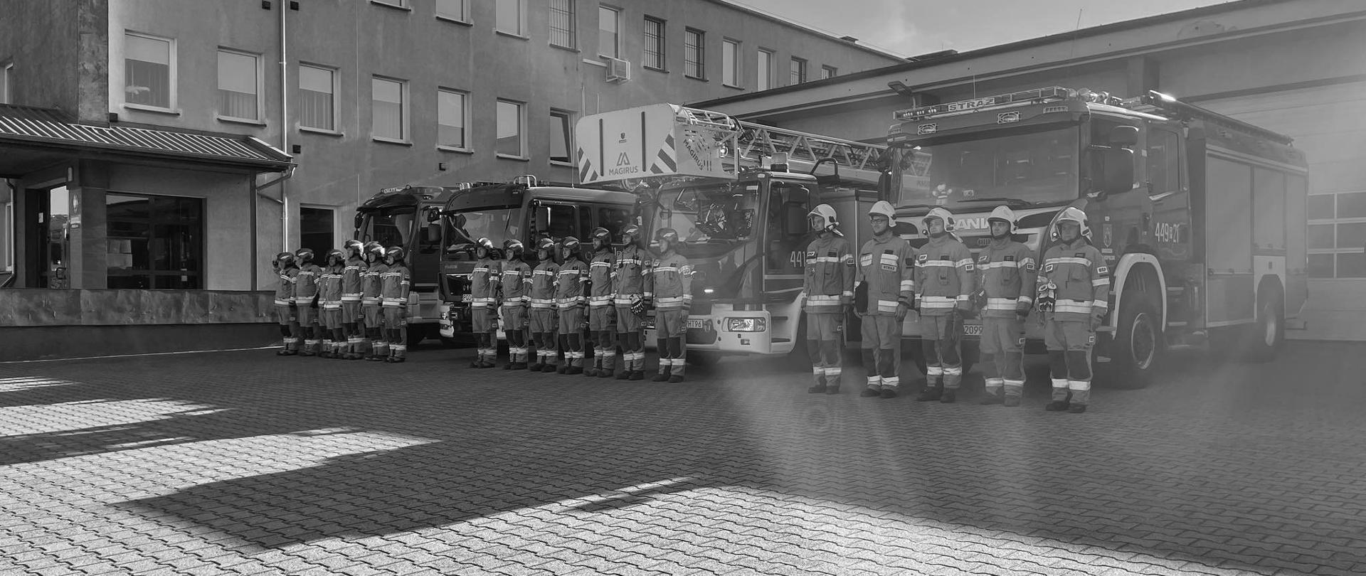 Hołd dla tragicznie zmarłego strażaka