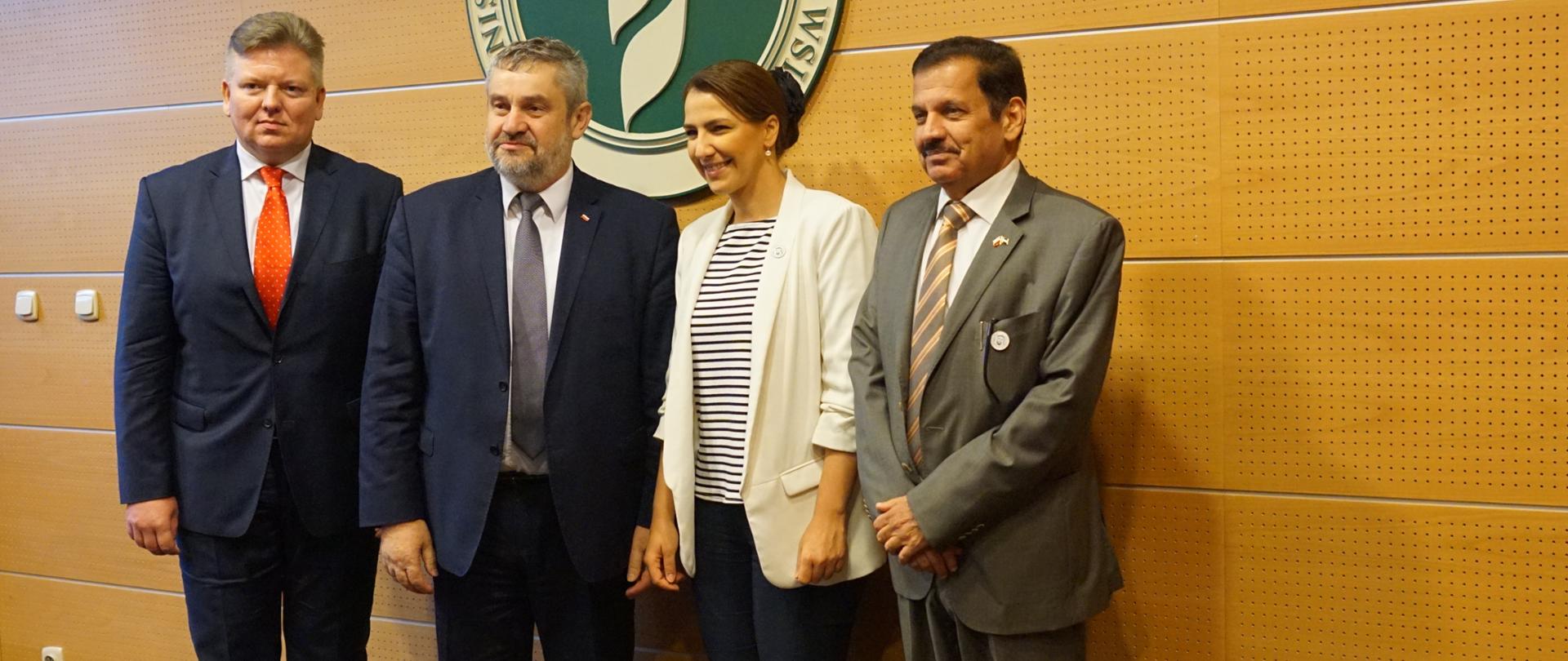 Polsko-emirackie rozmowy o rolnictwie - uczestnicy spotkania