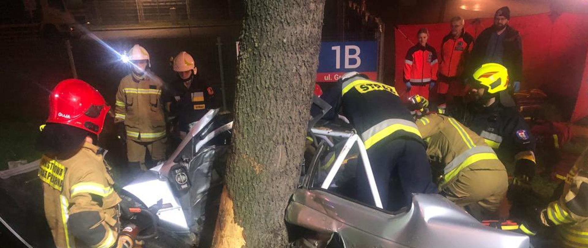 Interwencja strażaków w Radwanicach