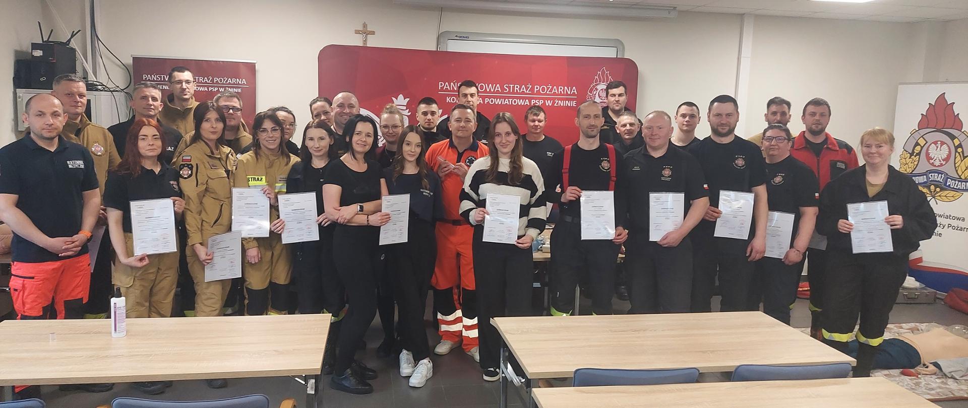 Kurs KPP OSP - wspólne zdjęcie