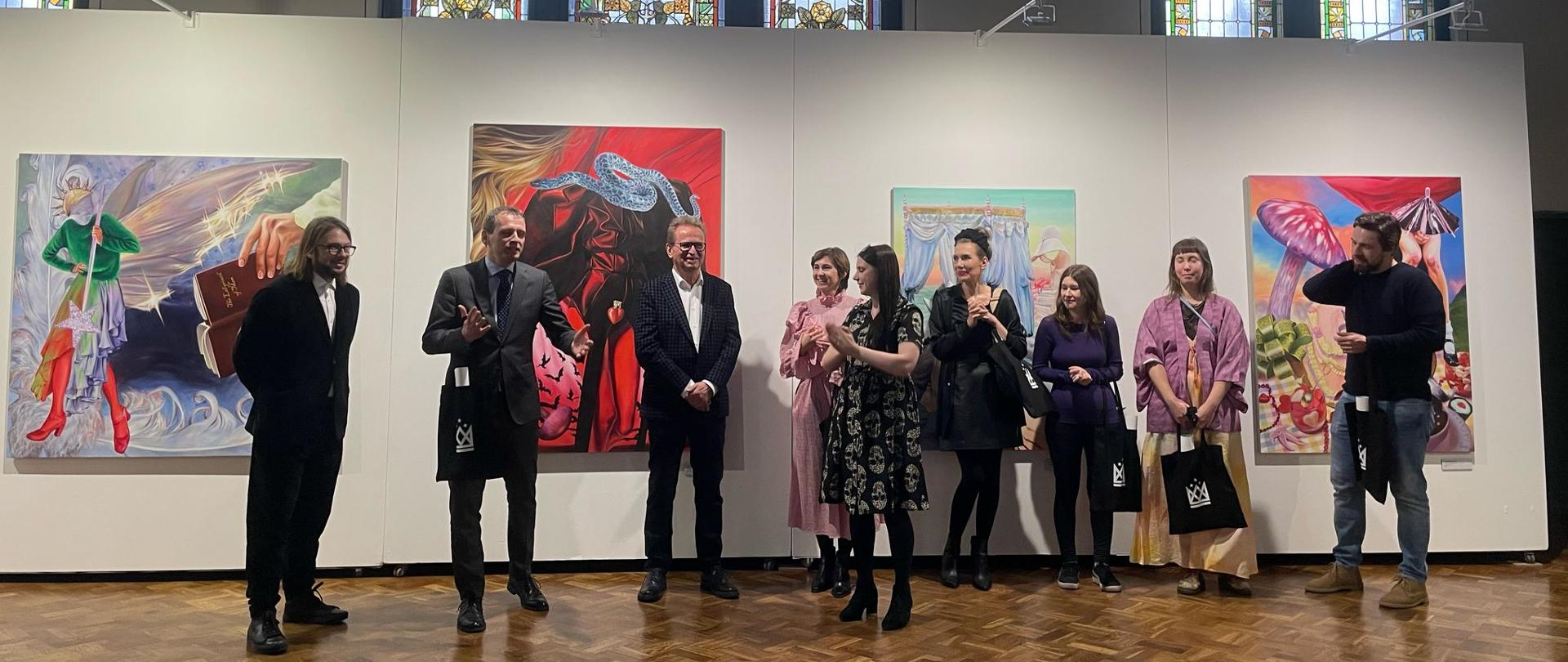 Izstāde „New Generation of Polish Painters” Latvijas Mākslas akadēmijā 