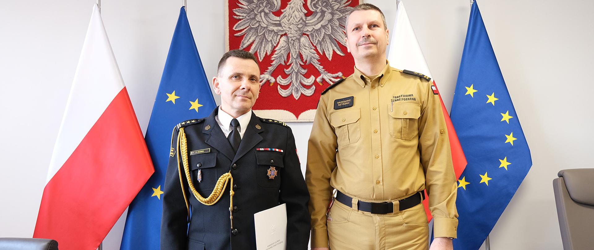 Powołanie st. bryg. Piotra Dudka na stanowisko Zastępcy Opolskiego Komendanta Wojewódzkiego PSP