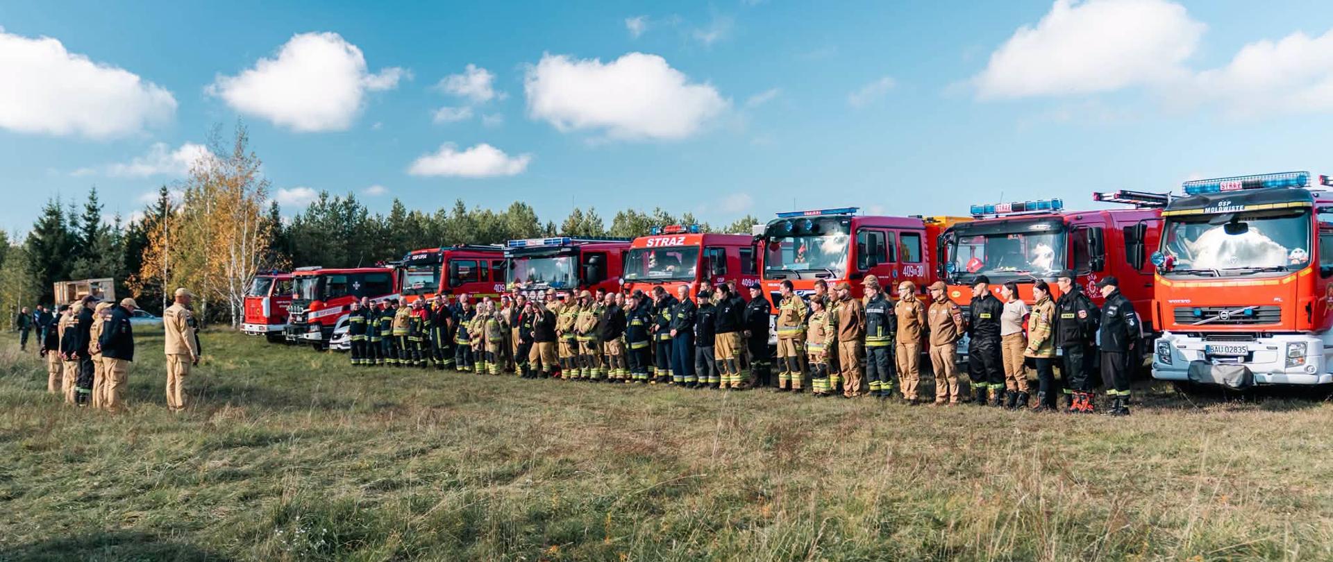 Powiatowe manewry jednostek OSP