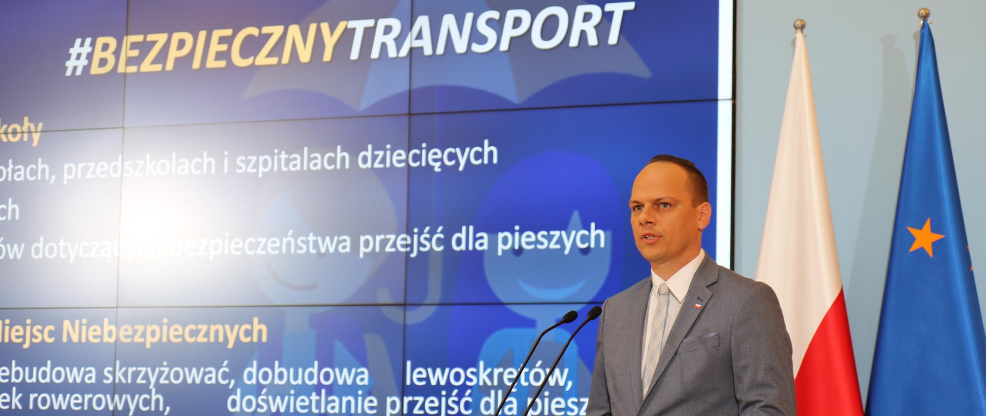 Wiceminister R. Weber wziął udział w konferencji #Bezpiecznaszkoła