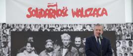 Wicepremier Piotr Gliński: „Solidarność Walcząca łączyła nurt romantyczny z pozytywizmem”, fot. Danuta Matloch